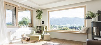 Holz-Alu-Fenster bei Holz Balk